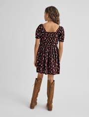 Tween Girls Floral Corset Dress