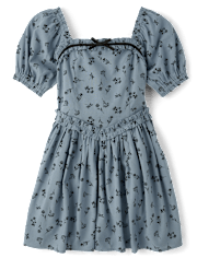 Tween Girls Floral Corset Dress