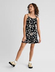 Tween Girls Floral Ruffle Dress
