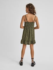 Tween Girls Floral Ruffle Dress