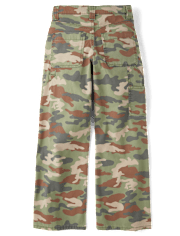 Tween Girls Printed Baggy Utility Pants