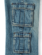 Tween Girls Baggy Cargo Jeans