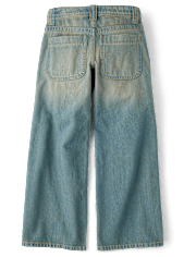 Tween Girls Destructed Super Baggy Jeans