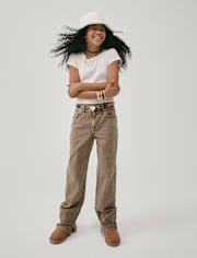 Tween Girls 90s Straight Jeans