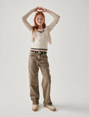 Tween Girls 90s Straight Jeans