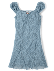 Tween Girls Floral Lace Dress