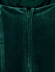 Tween Girls Bow Velour Dress