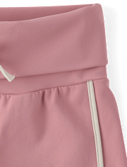 Tween Girls Quick Dry High Rise Foldover Dolphin Shorts