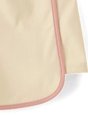 Tween Girls Quick Dry High Rise Foldover Dolphin Shorts