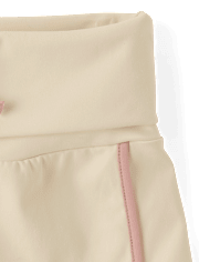 Tween Girls Quick Dry High Rise Foldover Dolphin Shorts