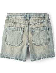 Tween Girls Relaxed Midi Jean Shorts