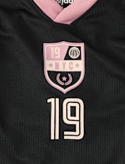 Tween Girls V-Neck Soccer Tee