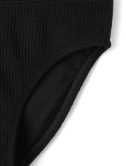 Tween Girls Crinkle Braided Girls Bikini Swimsuit