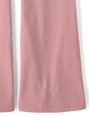 Tween Girls Quick Dry High Rise Foldover Leggings