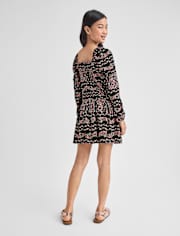 Tween Girls Floral Button Front Dress