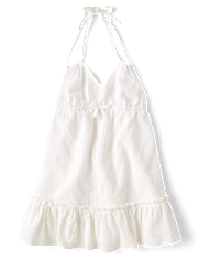 Tween Girls Halter Cover-Up