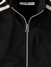 Tween Girls Contrast Stripe Track Jacket