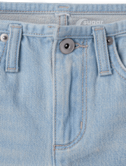 Tween Girls Ripped Jean Shorts
