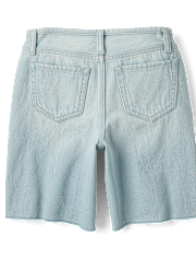 Tween Girls Ripped Jean Shorts
