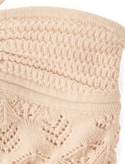 Tween Girls Crochet Halter Top