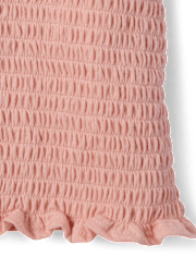 Tween Girls Textured Eyelet 2-Piece Outfit Set