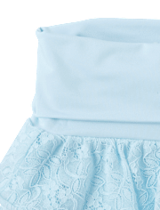 Tween Girls Lace Tiered Skort