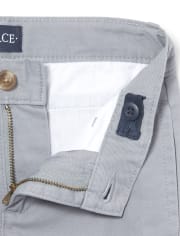 Pantalon chino droit d'uniforme pour garçon