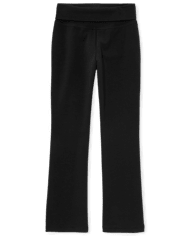 Girls Foldover Waist Pants