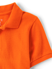 Polo en piqué d'uniforme pour garçon