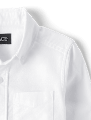 Kids Uniform Oxford Button Down Shirt