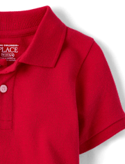 Baby And Toddler Uniform Soft Pique Polo