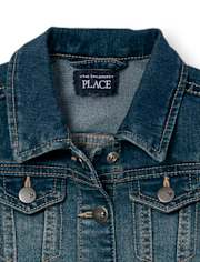 Baby And Toddler Girls Denim Jacket