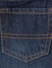 Baby And Toddler Boys Pull On Straight Jeans