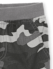 Pantalon cargo à enfiler pour bébés et tout-petits garçons