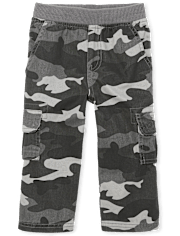 Baby And Toddler Boys Pull On Cargo Pants