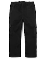Boys Pull On Cargo Pants - Husky