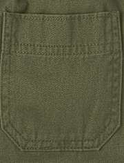 Boys Pull On Cargo Pants - Husky