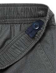 Boys Pull On Cargo Pants - Husky