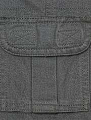 Boys Pull On Cargo Pants - Husky