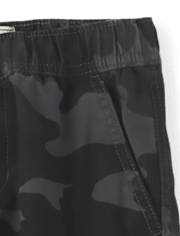 Boys Pull On Cargo Pants - Husky