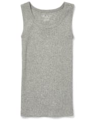 Girls Heathered Basic Cami  The Children's Place - H/T GREY