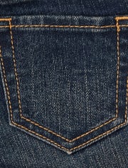Jeans bootcut básicos para bebés y niñas pequeñas