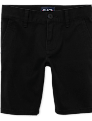 Girls Uniform Stretch Chino Shorts