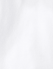 Toddler Girls Uniform Ruffle Soft Stretch Pique Polo