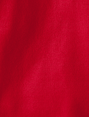 Toddler Girls Uniform Ruffle Soft Stretch Pique Polo