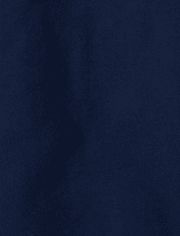 Polo de piqué con volantes de uniforme para niñas pequeñas