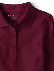 Girls Uniform Pique Polo