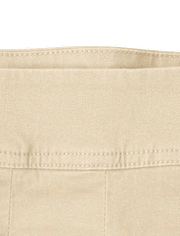 Falda pantalón plisada de uniforme para niñas