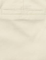 Girls Uniform Stretch Bootcut Chino Pants - Slim