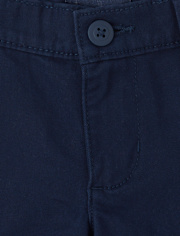 Pantalon chino bootcut extensible pour fille - Slim